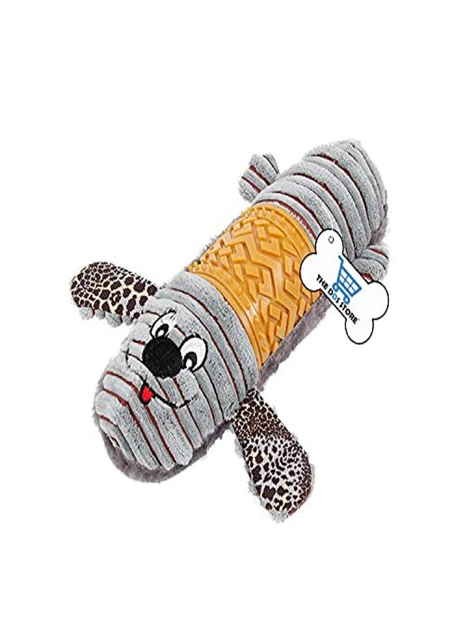 THE DDS STORE Puppy Toys Soft Fabric Dog Squeaky Toy Pet Puppy Plush Chew Dog Toys for Boredom - Dog Interactive Toys Vary Teething Toy for Puppies Small to Large Dogs Pack of 1 (Plush Toy, Sky Blue) - Image 3